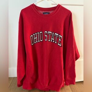 Ohio State Red Sweatshirt Vintage